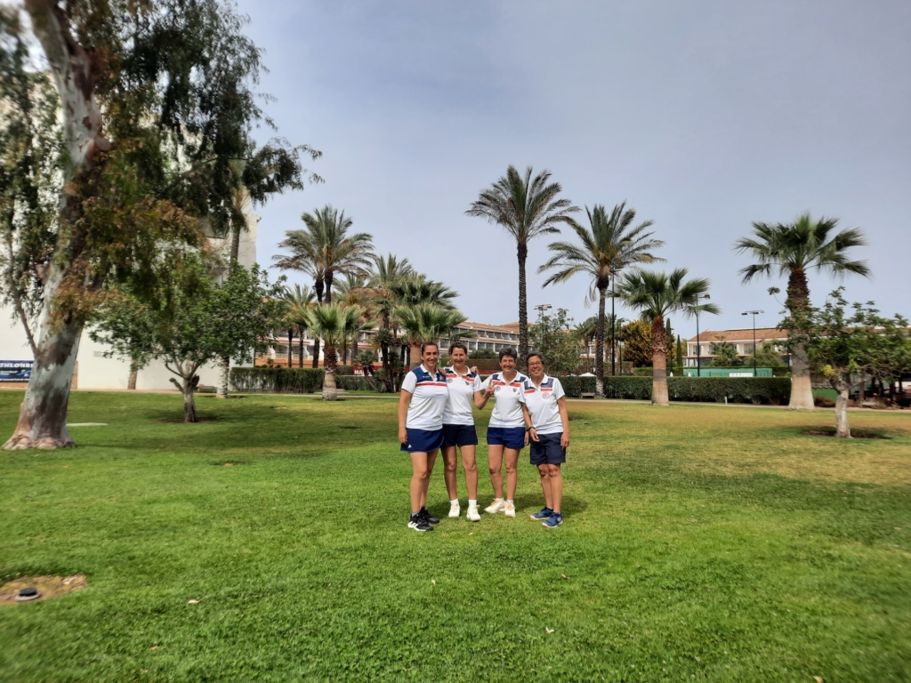 Las veteranas del Casino Ferrolano disputaron el Campeonato de España MAPFRE por equipos 2024