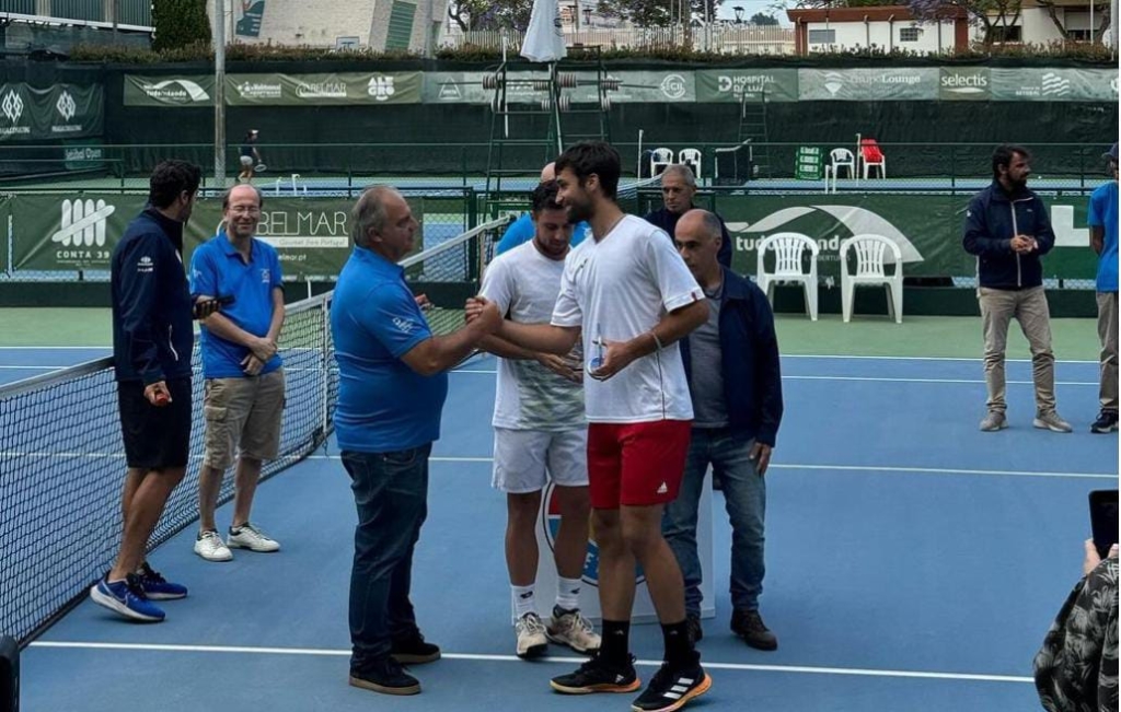 Rafael Izquierdo campeón de dobles en el M25 de Setubal