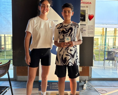 Campeón Infantil Masculino 1ª - Thiago Salgado Campos