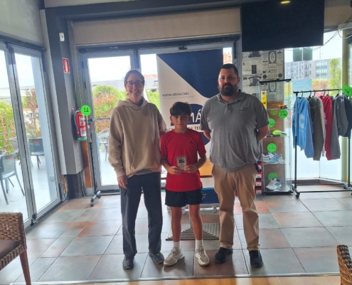 Campeón Infantil Masculino 2ª - Santiago Moreira Rodríguez