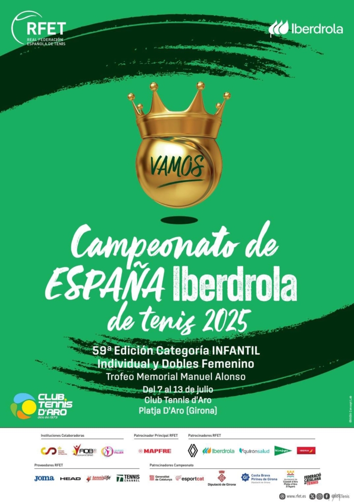 Campeonato de España de Tenis Infantil Memorial Manuel Alonso 2025