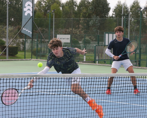 El coruñés Jorge Álvarez en un lance (medios)