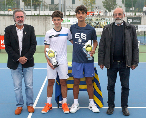 El donostiarra Julen González y el iraní Bardia Majdabadi (medios)