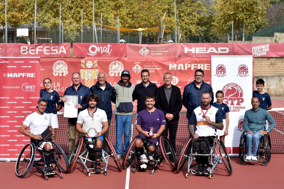 Martín De la Puente campeón del Máster Nacional de Tenis en Silla