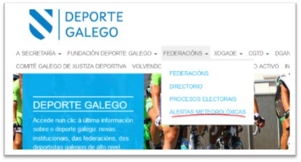 Protocolo Alertas Meteorológicas Xunta de Galicia