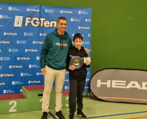 Subcampión Máster GHT Alevín - Rodrigo Álvarez Negreira