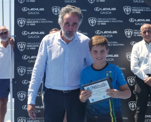 Campeón Gallego Benjamín 1ª División 2026 Nicolás López Salgado