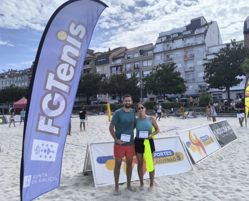Adrián y lidia García - subcampeones mixto 2