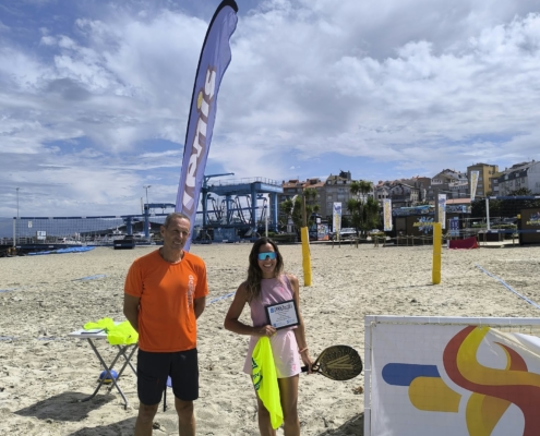 Eva Ducet - subcampeona dobles femenino
