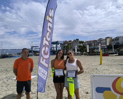 Lidia García y Eva Fantova - campeonas dobles femenino