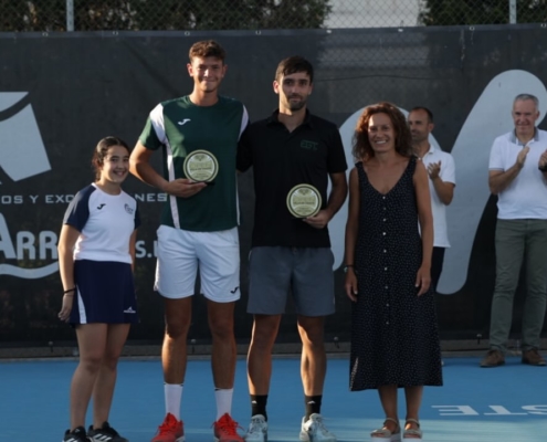 Rafael Izquierdo, campeón de dobles en el M25+H Tauste – Open Villa de Tauste (1)