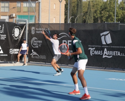 Rafael Izquierdo, campeón de dobles en el M25+H Tauste – Open Villa de Tauste (3)