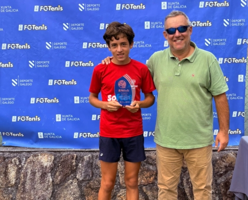 Campeón Infantil Masculino 1ª - Hugo Nogueira Rodríguez