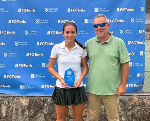 Campeona Junior Femenina 1ª - Iria Barreiro Navarro
