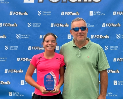 Subcampeona Infantil Femenina 1ª - Claudia Riveiro Bermúdez